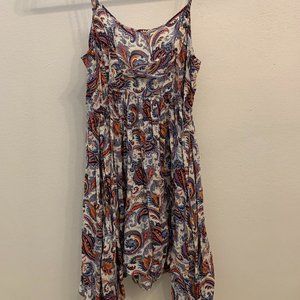 Colorful paisley sundress